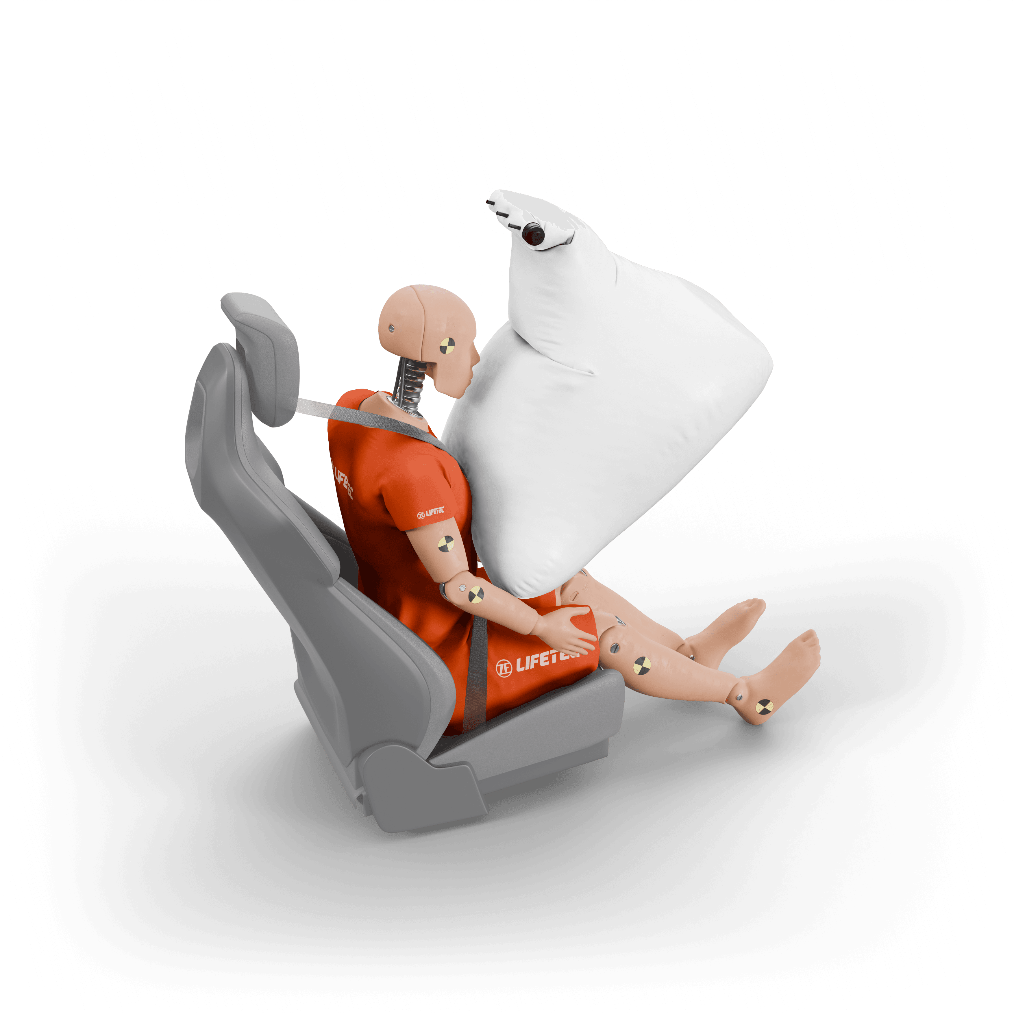 Person in Airbag